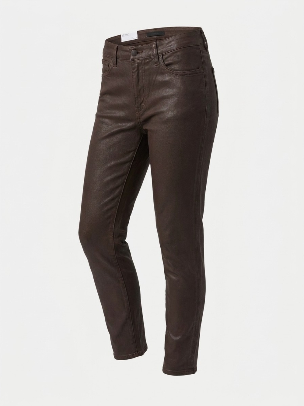 Joe’s Jeans Brown Coated Skinny Jeans Size 30 NWT